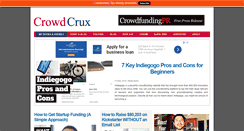 Desktop Screenshot of crowdcrux.com